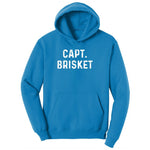 Capt Brisket Youth Hoodie - Sapphire