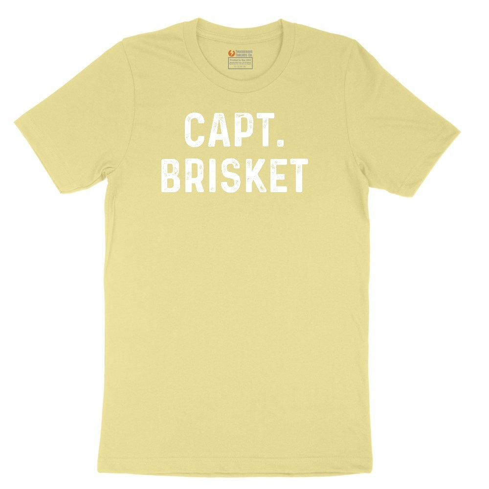 Capt Brisket Youth Short Sleeve Tee - Yellow