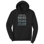 Check Out My Six Pack Video Game Version - Mens & Ladies T-Shirt Ladies Hoodie - Jet Black