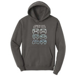 Check Out My Six Pack Video Game Version - Mens & Ladies T-Shirt Hoodie - Charcoal