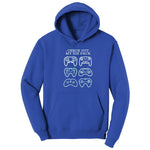 Check Out My Six Pack Video Game Version - Mens & Ladies T-Shirt Hoodie - True Royal