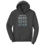 Check Out My Six Pack Video Game Version - Mens & Ladies T-Shirt Youth Hoodie - Dark Heather Grey