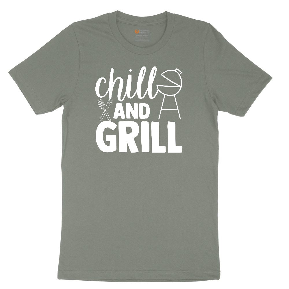 Chill and Grill Ladies Short Sleeve Tee - Bamboo Blackout