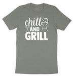 Chill and Grill Ladies Short Sleeve Tee - Bamboo Blackout