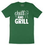 Chill and Grill Short Sleeve Tee - Athletic Kelly