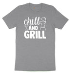 Chill and Grill Toddler Short Sleeve Tee - Athletic Heather