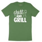 Chill and Grill Youth Short Sleeve Tee - Athletic Kelly