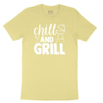 Chill and Grill Youth Short Sleeve Tee - Yellow
