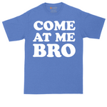 Come At Me Bro tall t-shirt for men in Heather Royal