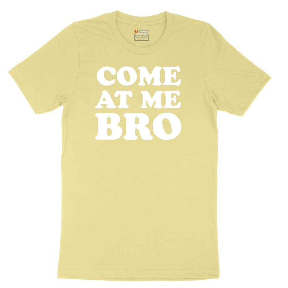 Come At Me Toddler Short Sleeve Tee - Yellow