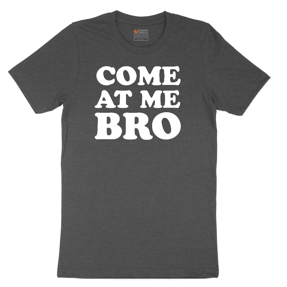 Come At Me Youth Short Sleeve Tee - Dark Heather Grey