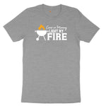 Come On Mommy Light My Fire Ladies Short Sleeve Tee - Granite Heather