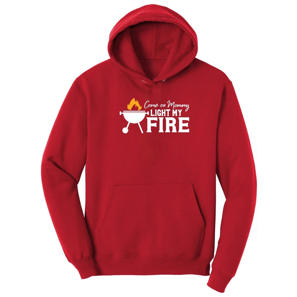 Come On Mommy Light My Fire Hoodie - Red
