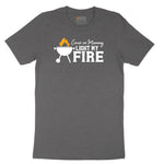 Come On Mommy Light My Fire Short Sleeve Tee - Dark Heather Grey