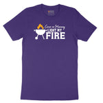 Come On Mommy Light My Fire Short Sleeve Tee - Team Purple