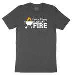 Come On Mommy Light My Fire Toddler Short Sleeve Tee - Dark Heather Grey