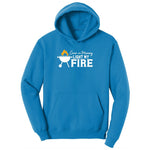 Come On Mommy Light My Fire Youth Hoodie - Sapphire
