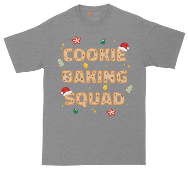 Cookie Baking Squad tall t-shirt for men in Jet Black