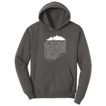 Cube Castle Maze Maze Hoodie - Charcoal