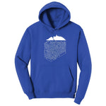 Cube Castle Maze Maze Hoodie - True Royal