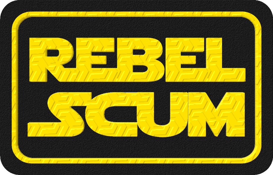 Rebel Scum | 3D Patch Hat
