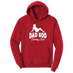 Dad Bod Drinking Hoodie - Red