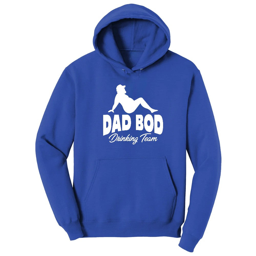 Dad Bod Drinking Hoodie - True Royal