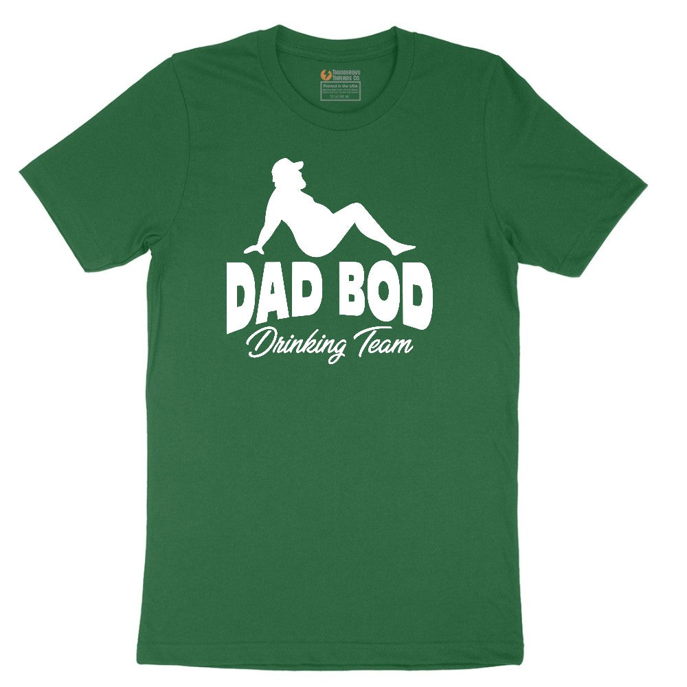 Dad Bod Drinking Short Sleeve Tee - Athletic Kelly