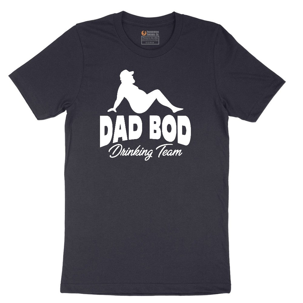 Dad Bod Drinking Short Sleeve Tee - Deep Navy