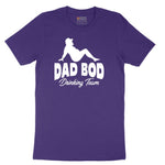 Dad Bod Drinking Short Sleeve Tee - Team Purple