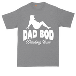 Dad Bod Drinking Team tall t-shirt for men in Athletic Heather