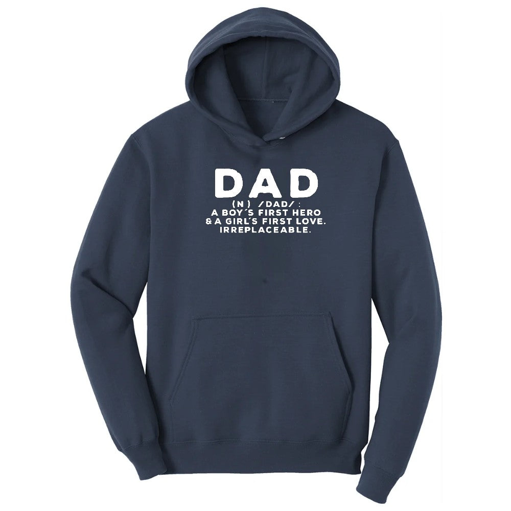 Dad Definition Hoodie - Navy