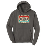 Dad Level Unlocked Hoodie - Charcoal