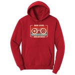 Dad Level Unlocked Hoodie - Red