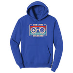 Dad Level Unlocked Hoodie - True Royal