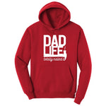 Dad Life Totally Nailed It Hoodie - Red