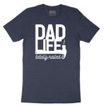 Dad Life Totally Nailed It Short Sleeve Tee - Heather Navy