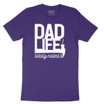 Dad Life Totally Nailed It Short Sleeve Tee - Team Purple