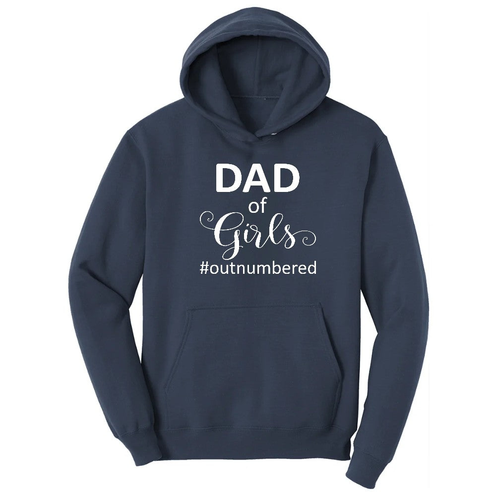 Dad of Girls Hoodie - Navy