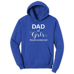 Dad of Girls Hoodie - True Royal