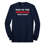 Dad to the Rescue Long Sleeve Tee - Navy