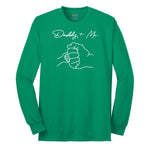 Daddy and Me Long Sleeve Tee - Kelly Green