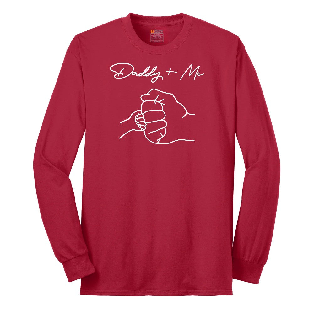 Daddy and Me Long Sleeve Tee - Red