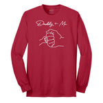Daddy and Me Long Sleeve Tee - Red