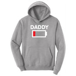 Daddy Low Battery Hoodie - Athletic Heather