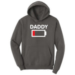 Daddy Low Battery Hoodie - Charcoal