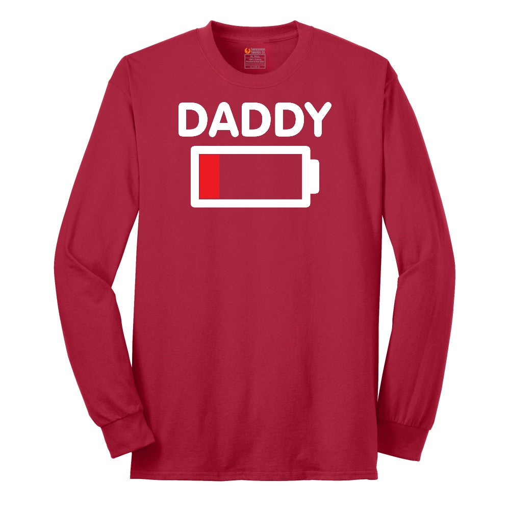 Daddy Low Battery Long Sleeve Tee - Red