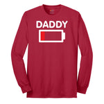 Daddy Low Battery Long Sleeve Tee - Red