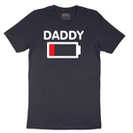 Daddy Low Battery Short Sleeve Tee - Deep Navy