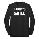 Daddys Gonna Grill Long Sleeve Tee - Jet Black